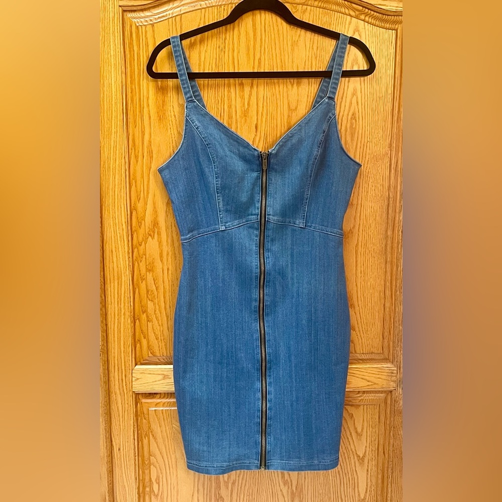Denim Jean Dress size L